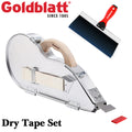 Goldblatt Banjo Tape Set Drywall Taping Tools W/10"blue Steel Taping