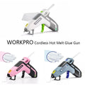 Workpro Cordless Rechargeable Hot Melt Glue Gun | Built Supply Co
