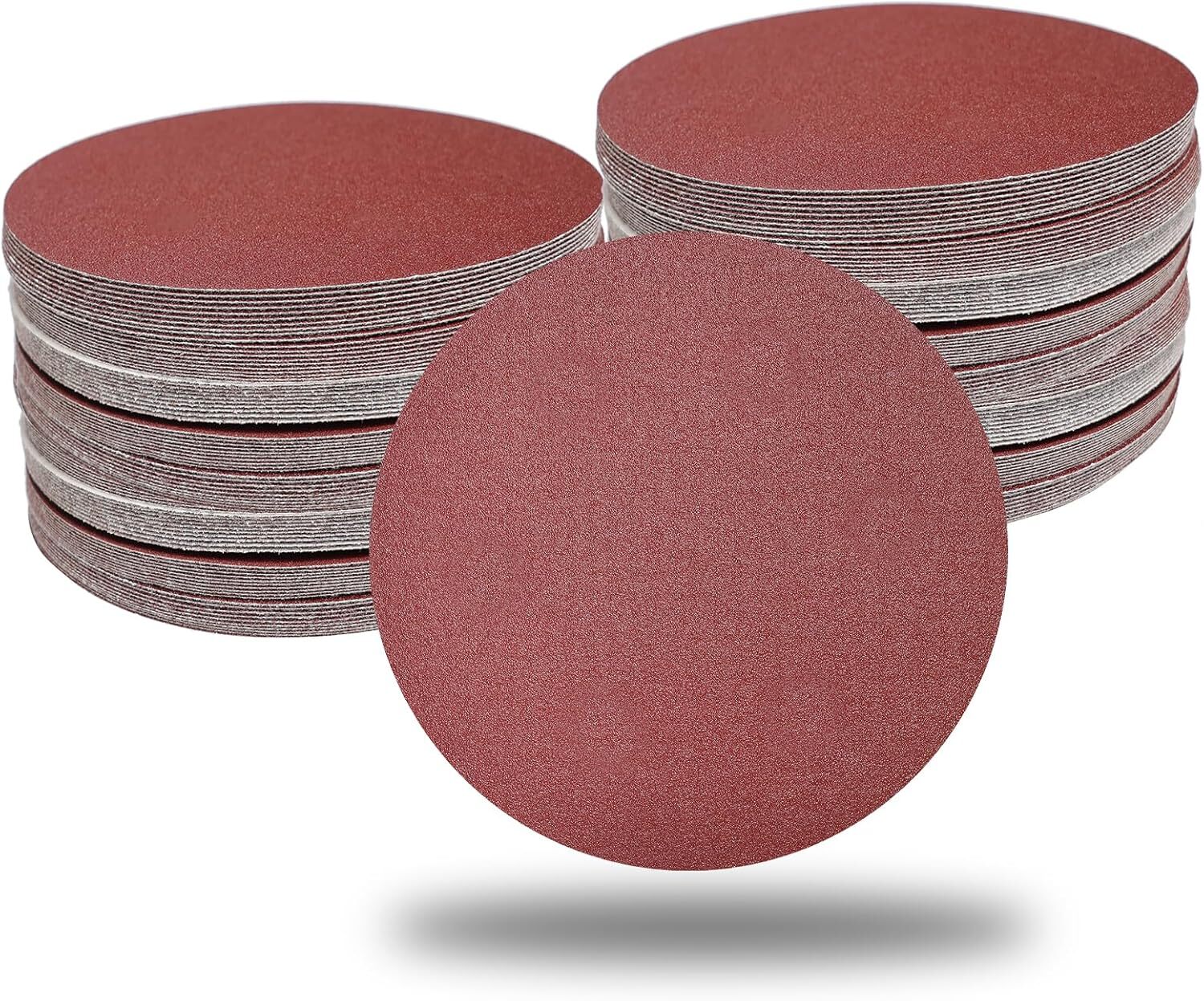 100pc 6 Inch Aluminum Oxide Sanding Discs