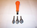 3pc 6 Flute Countersink Bit Set
