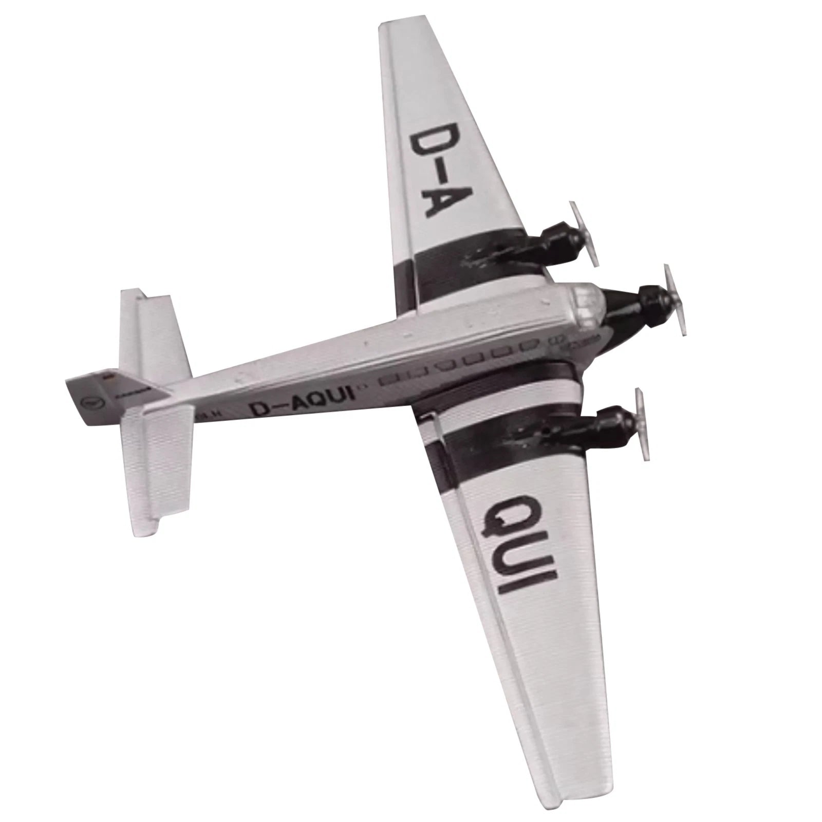 1/250 Wwii Germany Junkers Ju 52 Aircraft Finished Alloy Model