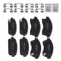 8x Front Rear Brake Ceramic Pads Kit for Buick Encore Verano Chevy