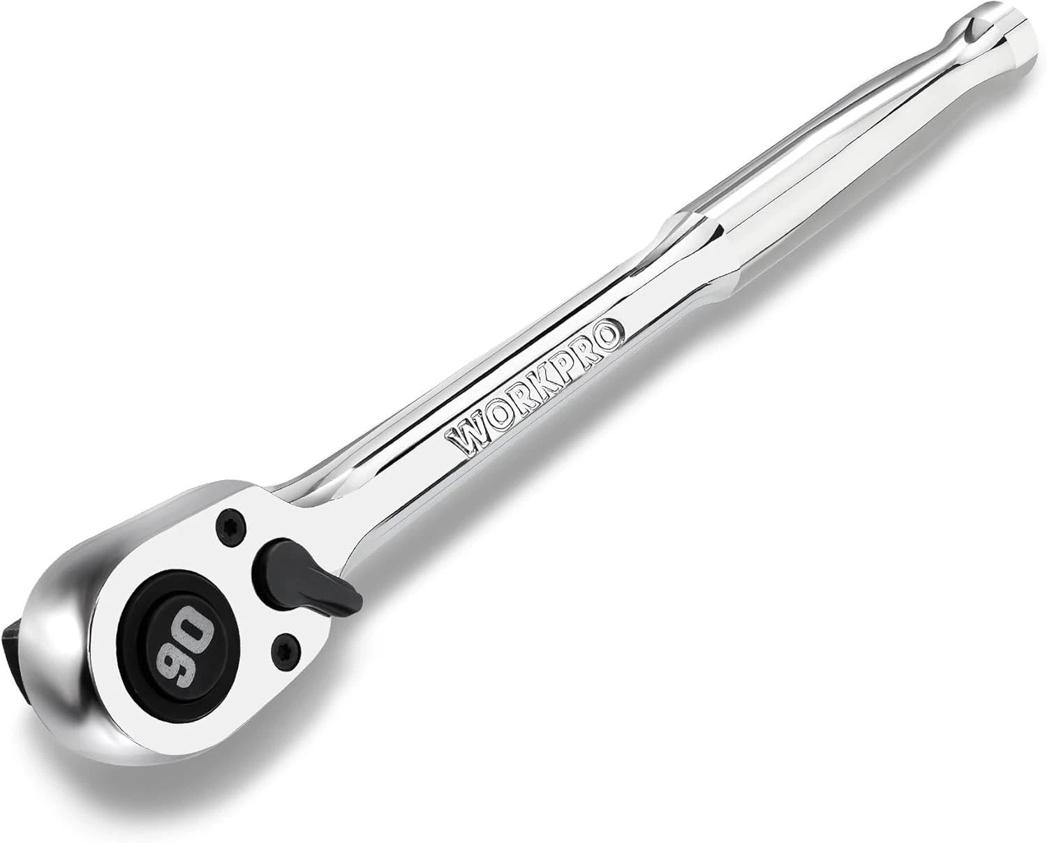 Workpro Low Profile 1/2-inch Drive Ratchet 90-tooth Quick-release