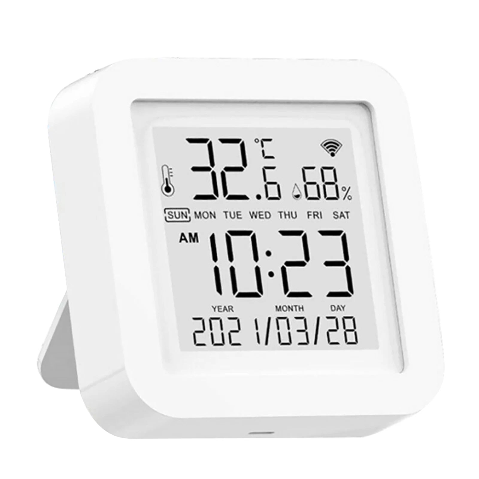 Smart Wifi Temperature Humidity Sensor Meter Lcd Hygrometer