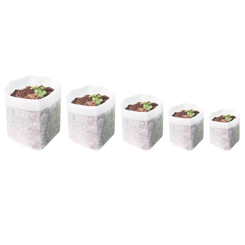 Fabric Plant Grow Bags Breathable Nursery Pots Set Of 500 In