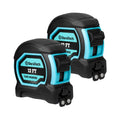 DURATECH Magnetic Tape Measure 2PC 12FT Fractions 1/8 Retractable