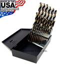 Norseman 25pc Metric HI-Molybdenum Drill Bit Set