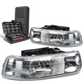 For 1999-2002 Chevy Silverado Pair Chrome Housing | Built Supply Co