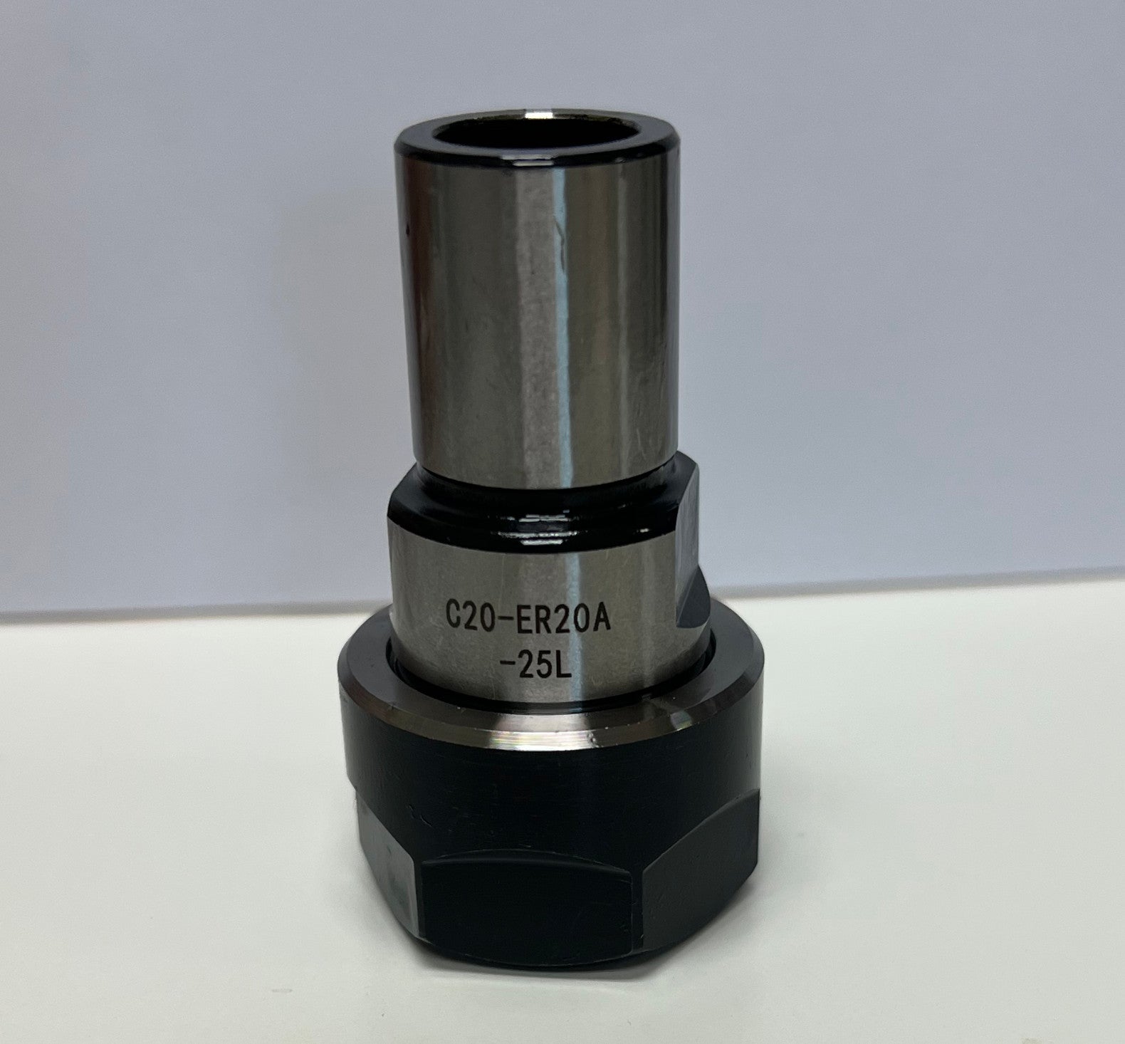20mm Straight Shank ER20 Collet Chuck Tool Holdr Gage Length 1.0"