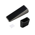 Durable Zinc Alloy Rubber Wedge Door Stop Stopper Holder Accessory