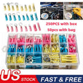 250-50x Heat Shrink Wire Connectors Electrical Ring Fork Spade Crimp