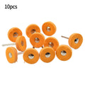 10pcspolishing Mop Wheels Buffing Pads Kit For Manifold Aluminum