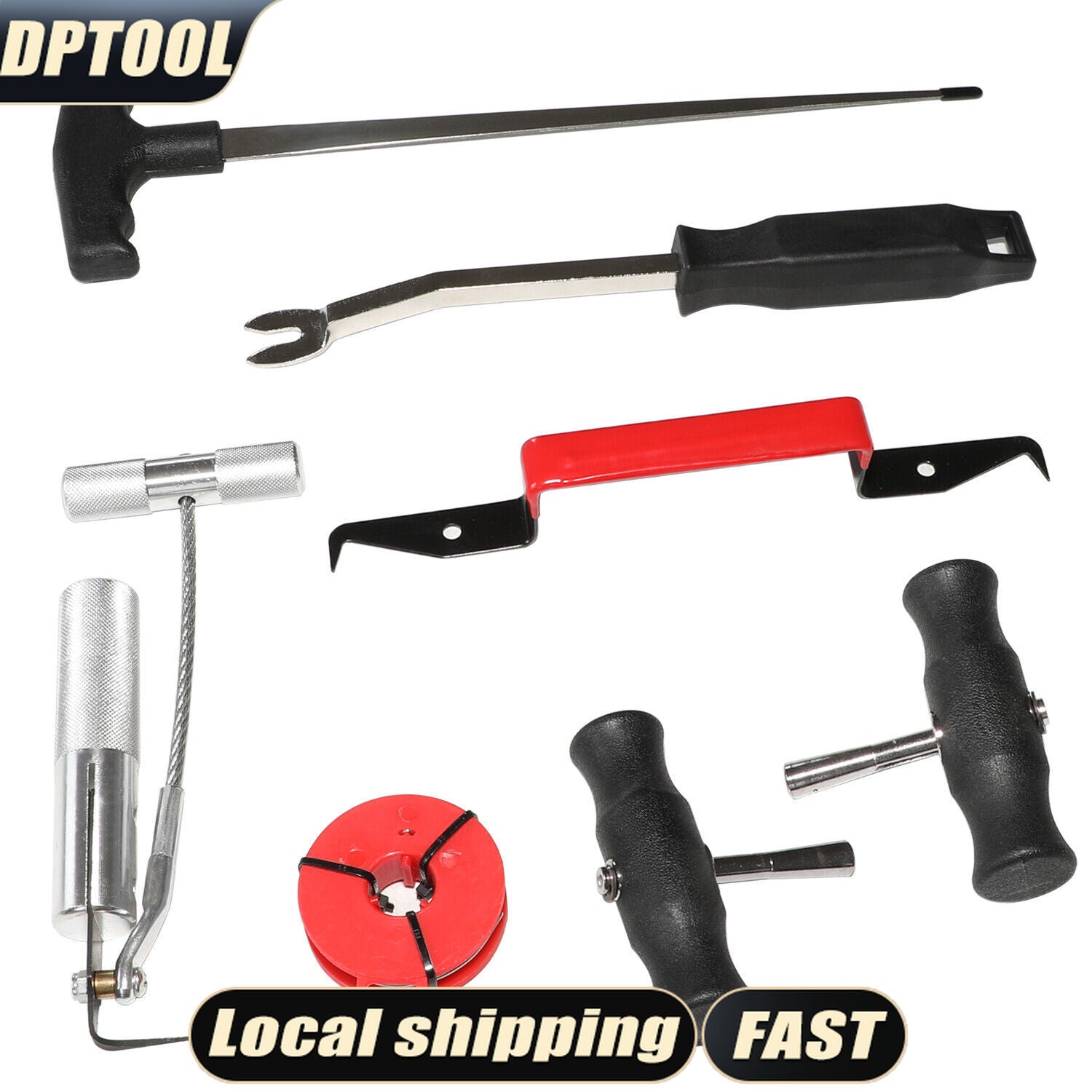7pc Professional Auto Windshield Wind Glass Removal Tool Kit Remover
