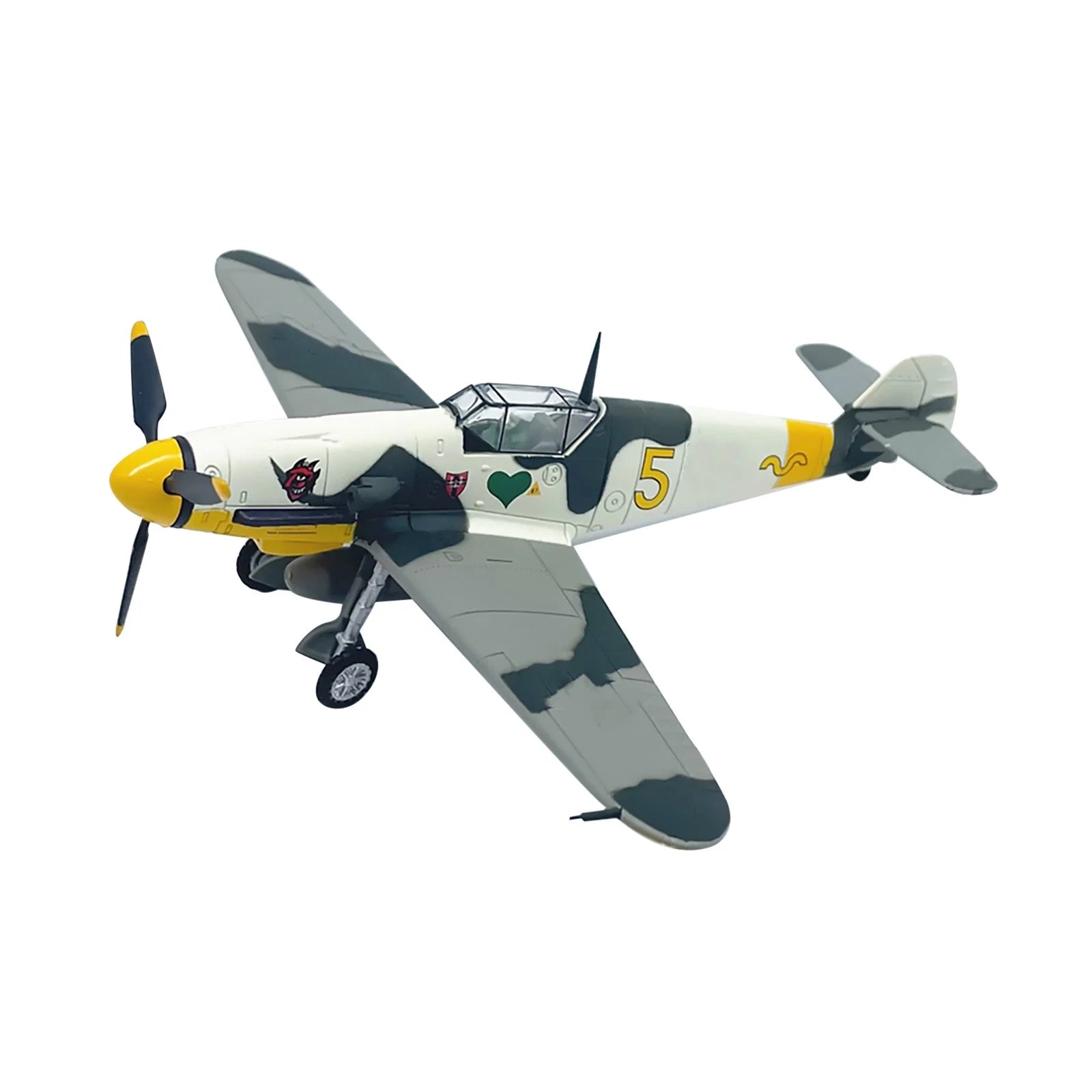 1/72 Scale German Bf 109f-4 Fighter Alloy Aircraft Model W/ Display