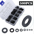 Commercial Appliances Rubber O-ring Gasket Vehicles Black M2-m10
