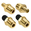 Solid Brass Construction Air Chuck Adapter Standard For Schrader