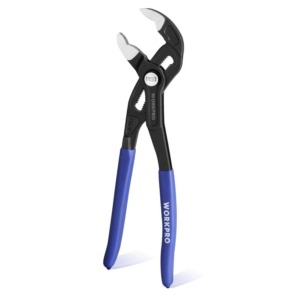 Workpro Slip Joint Plier 10" Quick Adjustable Plier Wideopening Water