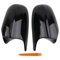 Side Mirror Cover Caps for BMW 1 Series E87 E88 2008-2013 51167205291 Black Set