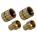 Pressure Washer Adapter Brass 3/4" to 1/2" Quick Connect Garden Hose