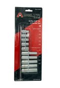 Selta Taiwan 3/8" Dr. Torx E-star Female Reguar & Deep Socket Set: