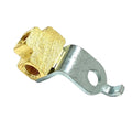Three Way Female Tee with Bracket Compatible with 3/16 Tube