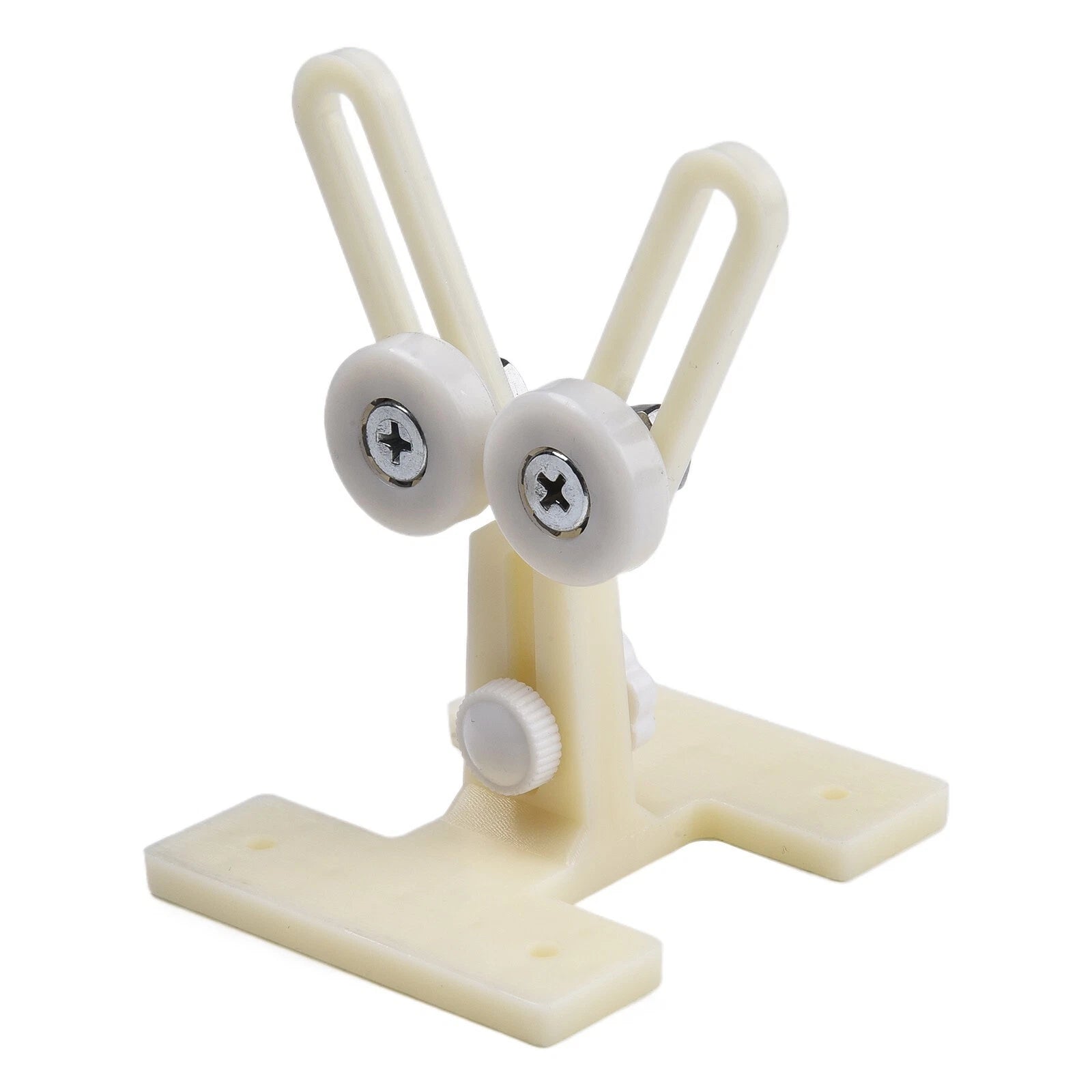 Adjustable Fishing Rod Repair Holder Smooth Wheels Plastic