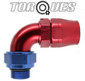 AN-12 (12AN) 90 Degree ULTRAFLOW Swivel Seal Hose Fitting To M22x1.5