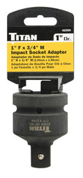 Titan 1-Inch Female x 3/4-Inch Male Impact Socket Adaptor by Titan
