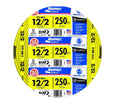 12-2 Nm-B Wire 250ft 12 Awg Yellow