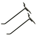 8" Raw Steel Slatwall Panel Hooks Display Hooks,single Rod Hooks -