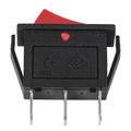 Rocker Switch ON-OFF-ON Part RED Rectangular Tool