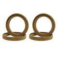 Flush Mount 6.5" Speaker Rings Mdf Car Audio Mounting Spacer Parts