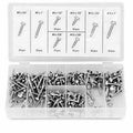 Grip Tools 200pc Self-Drilling Tapping Sheet Metal Screw Assortment