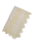 Elegant And Heat Resistant Rectangle Coffee Tablecloth With Handmade