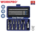 WORKPRO 13 Pcs Drive Bit Socket Set by WORKPRO