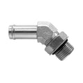 4603-12-12   HYDRAULIC FITTING   3/4" BEADED HOSE X 3/4" MALE BOSS SWIVEL 45