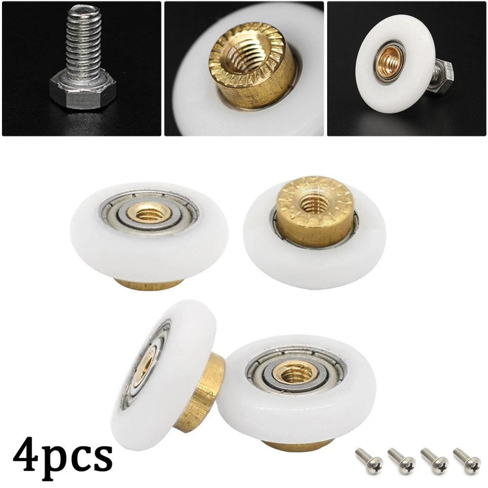 Wheels Shower Door Rollers Glass Door 20/23/25/27mm Shower Room Pulley
