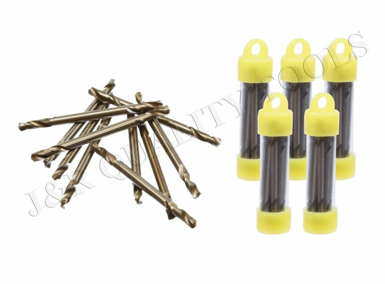 50pc Cobalt Coated M35 Drill Bits