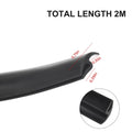 Rain Water Resistant Rubber Seal Weatherstrip Trim For Car Front Rear