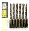 BOSCH 3/8" x 6" Silver Granite Turbo Carbide Hammer Drill Bits - Blue by BOSCH
