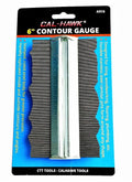 Calhawk 6" Steel Contour Gauge Duplicates Contours Angles Shapes