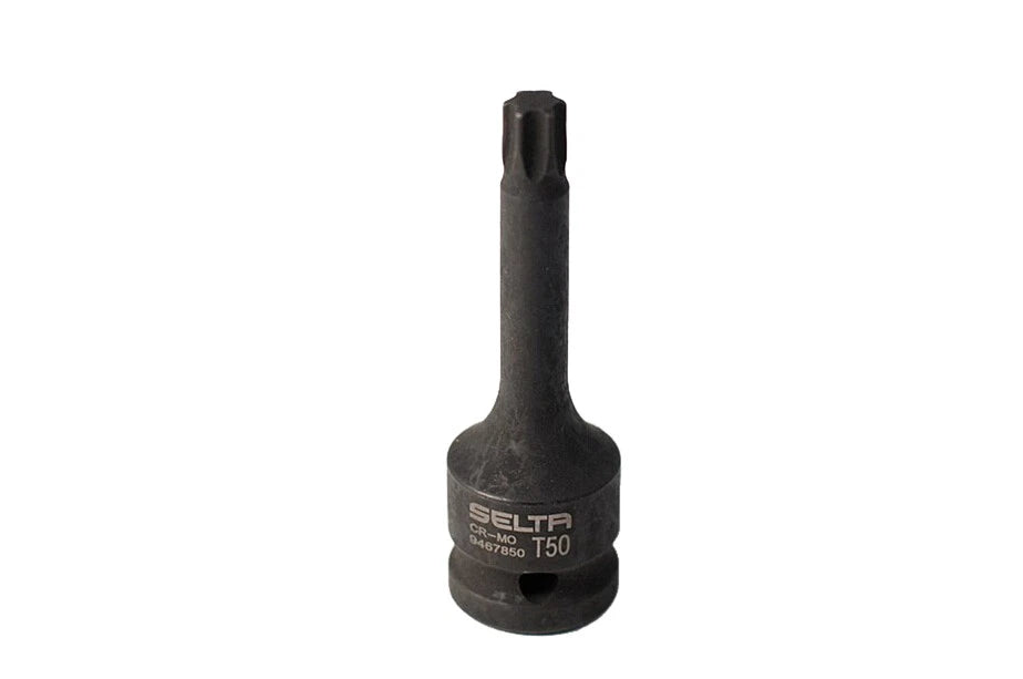 Cr-mo 1/2" Dr. Deep Impact Torx Star Socket Bits Option:t30-t80 Made