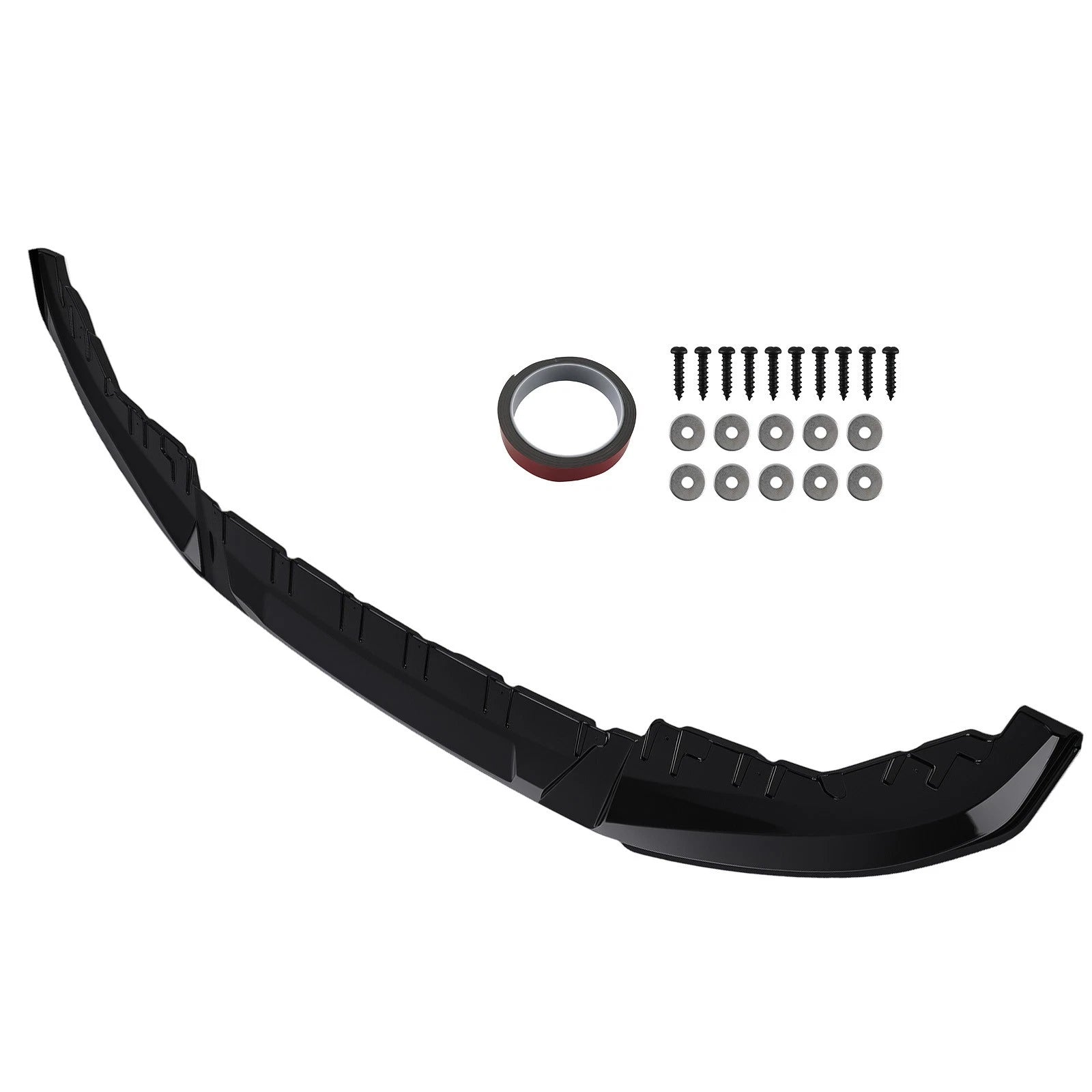 Front Bumper Spoiler Lip for BMW G26 4 Series M Sport 21-24 Gloss Black