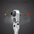 Swivel Head For MINI Ratchet Wrench 2 in 1 Dual Direction Quick Release 72TOpens