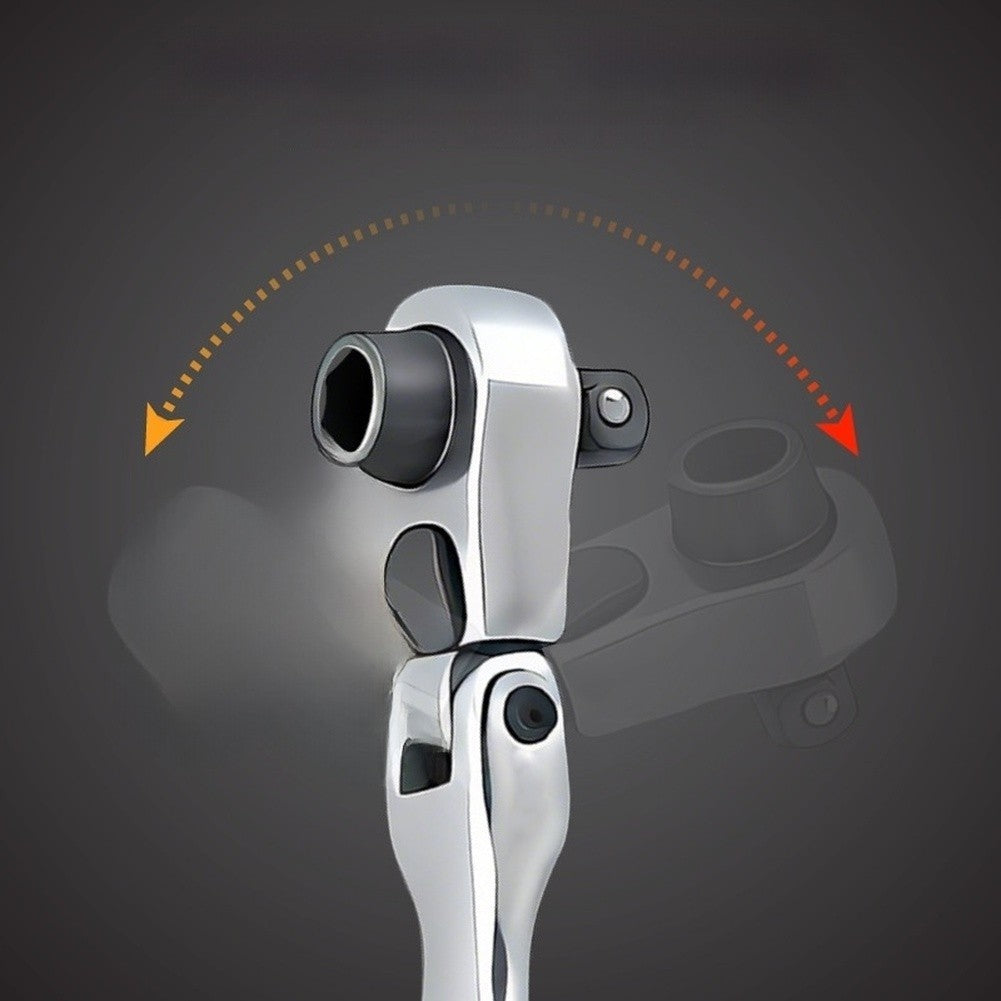 Swivel Head For MINI Ratchet Wrench 2 in 1 Dual Direction Quick Release 72TOpens