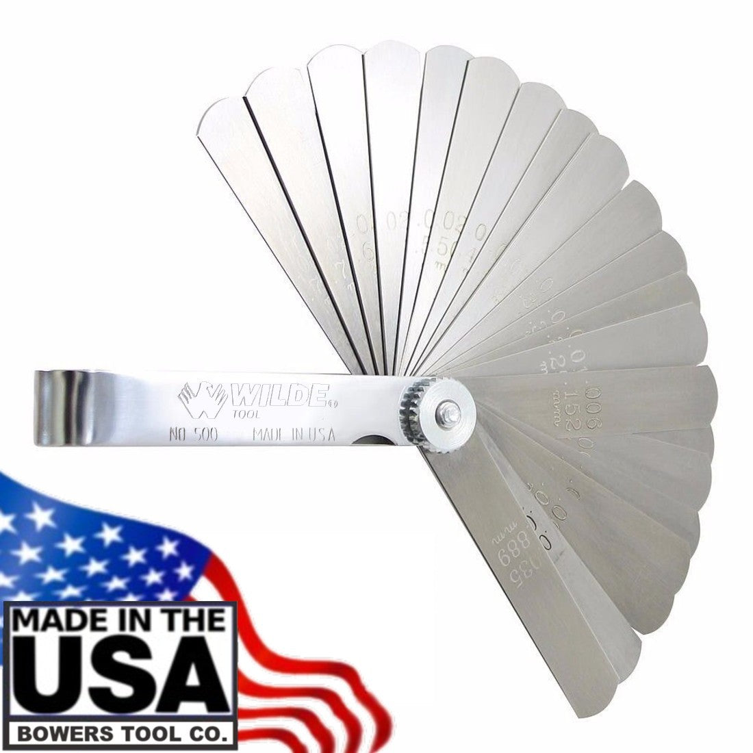 Wilde Master Feeler Ignition Gauge 25 Blades