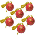 Set Of 6 Pink Ball Hanging Decor | Pastel Hanging Ornament | Nursery