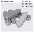 M8 M10-M16 Solid Flat Keyed Pins Dowel