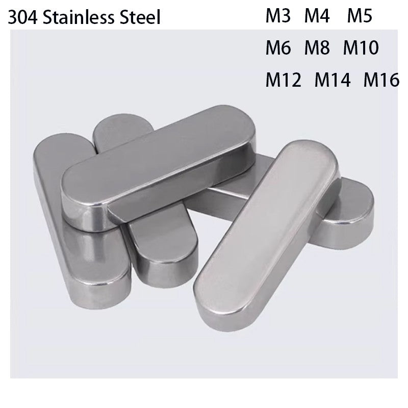 M8 M10-M16 Solid Flat Keyed Pins Dowel