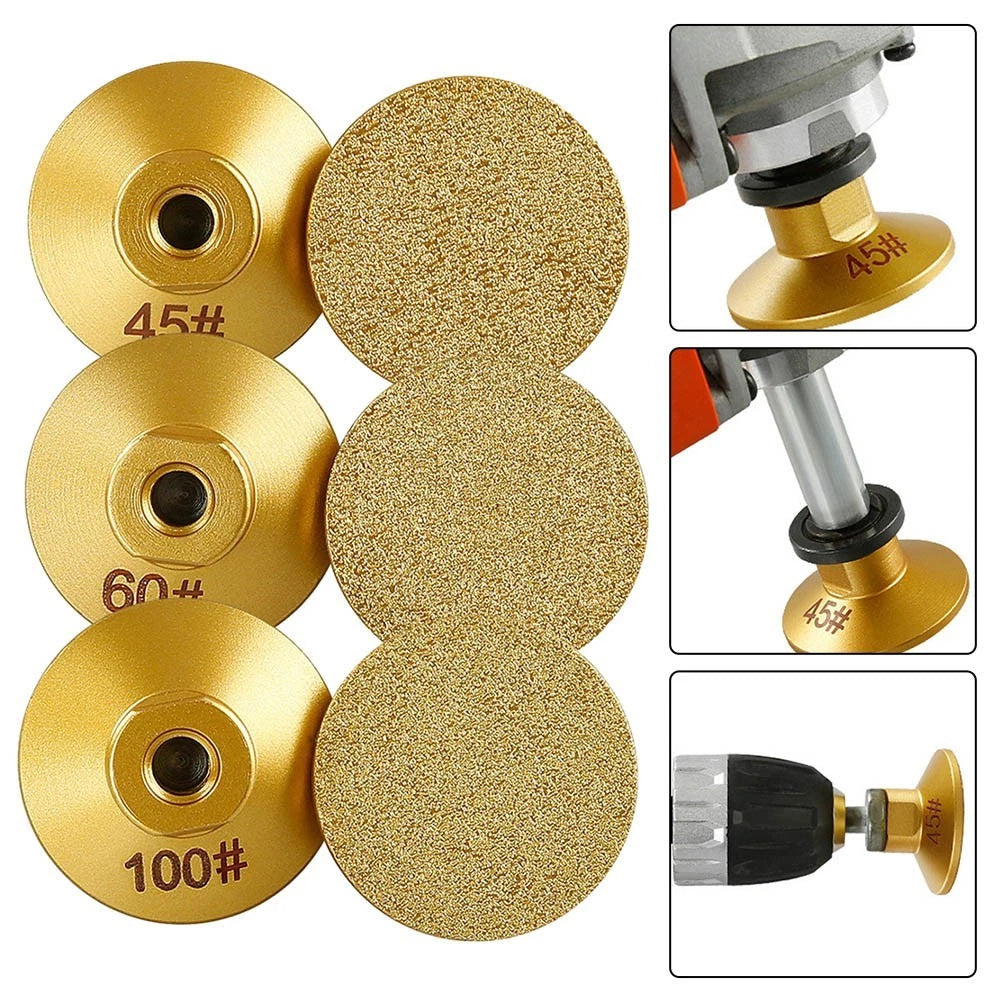 Brazed Grinding Head Diamond Cup Wear-resistant Full Diamond Particles